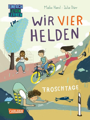 Wir vier Helden Bd.1: Froschtage