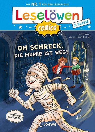 Leselöwen Comics 2. Klasse – Oh Schreck, die Mumie ist weg!